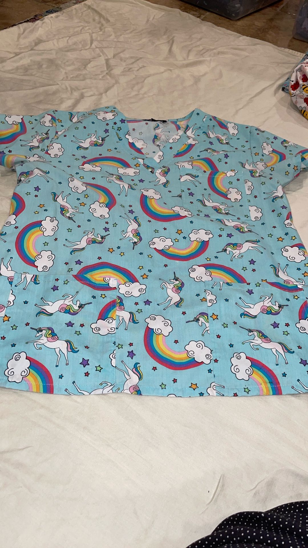 Scrub Top Large