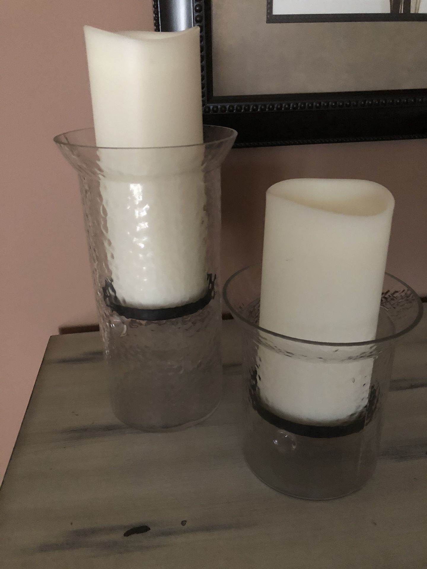 Pair Of Never Used Candle Holders