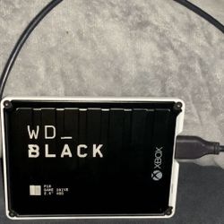 WD-BLACK P10 2TB External Game Drive 2.5" HDD for XBOX WDBA6U0020BBK *With CABLE*