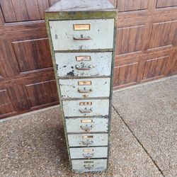 *** ANTIQUE FILING CABINET ***