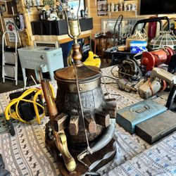 Custom Barrel Lamp 