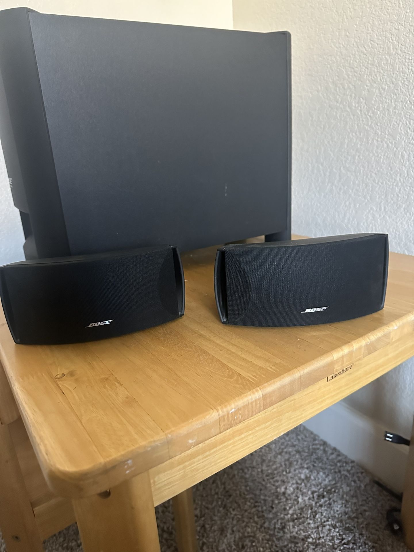 Bose Cinemate Digital Home Theater Speaker System