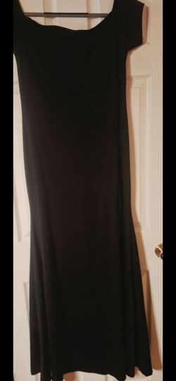 Womens black formal dress size xl
