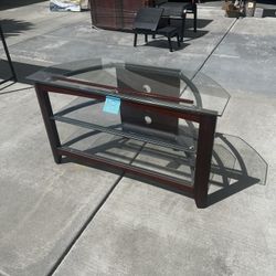 Glass TV Stand 