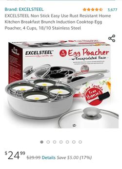 Egg Poacher Set - never used