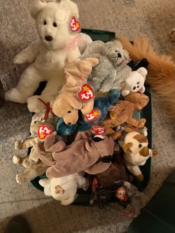 Free pile of beanie babies, smoke free home