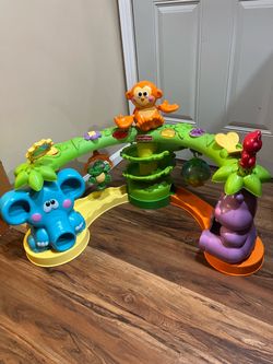 Fisher-Price Go Baby Go Crawl And Cruise Musical Jungle