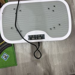  Vibration Plate Exercise Machine, Power Vibrating Board for Weight Loss, Full Body Workout Home Gym Equipment with 100 Adjustable speeds, Shake Plate