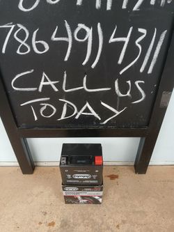 New Motorcycle Scooter Batteries 