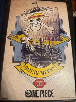 One Piece Going Merry Framed Art Print