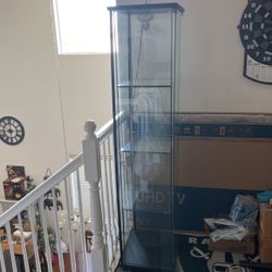 Clear Glass Curio