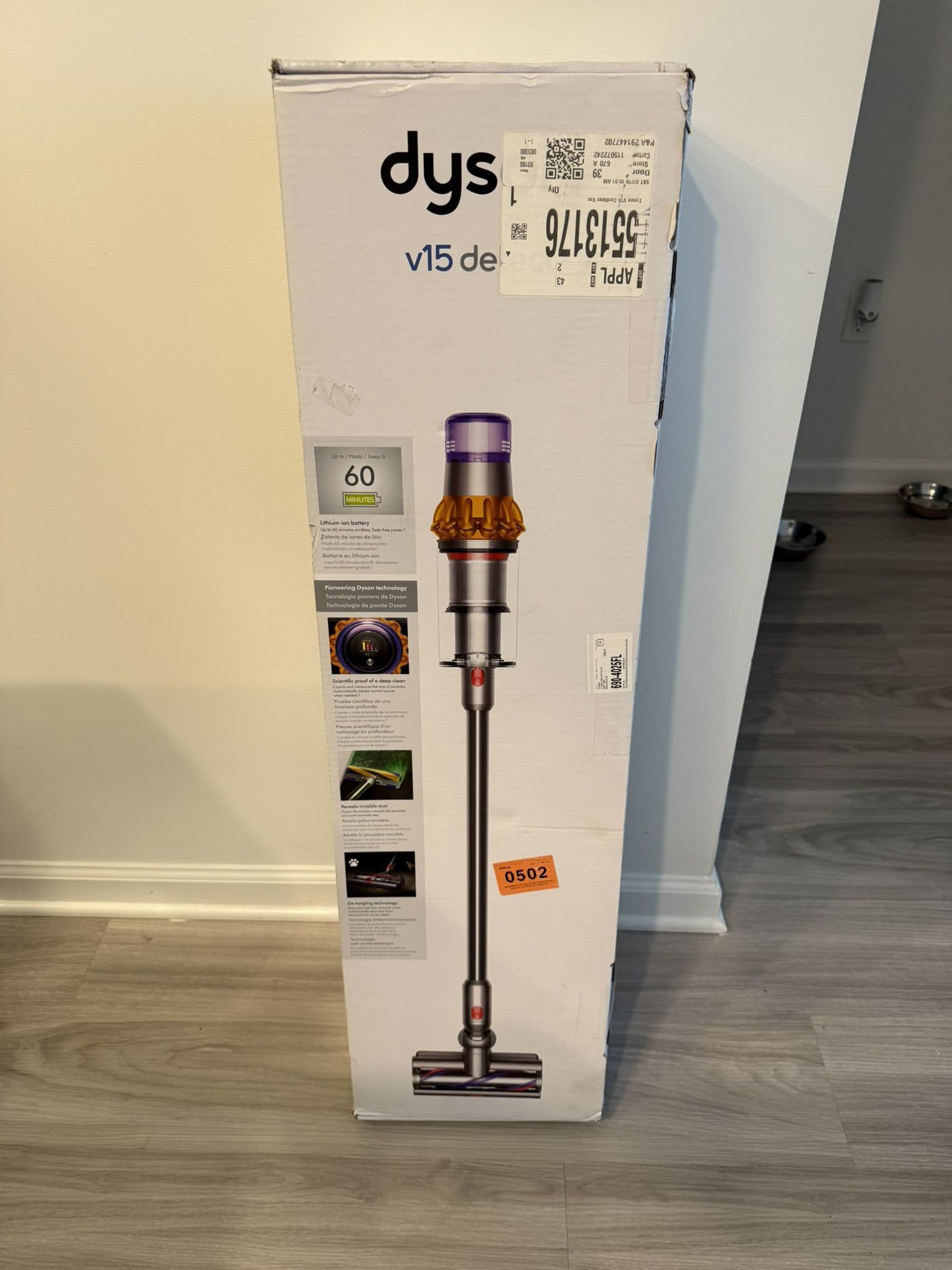 Dyson V15 Detect Cordless Vacuum Cleaner
