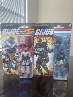 2024 GI Joe classified series retro Snow Serpent and Beach Head 