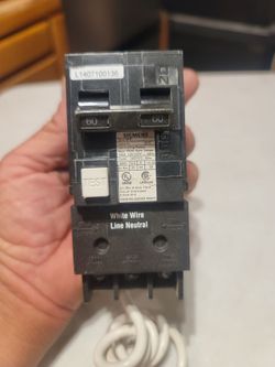 Siemans 60 amp gfci breaker new