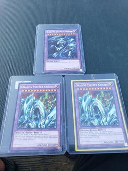 $750! All 3 Tripe Blue eyes Dragon Holo 1st Edition 1996 Yu-Gi-Oh Cards Collection. All 3 or trade are welcome. New Conditions cards