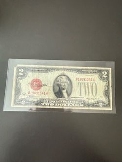 1928 D $2 Red Seal