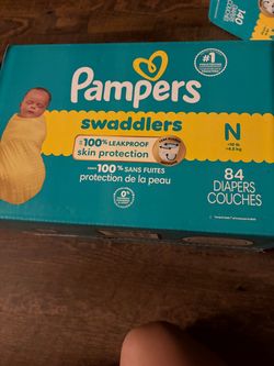 Pampers swaddlers diapers size newborn