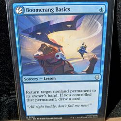 MTG Boomerang Basics - Avatar: The Last Airbender (TLA) Magic The Gathering