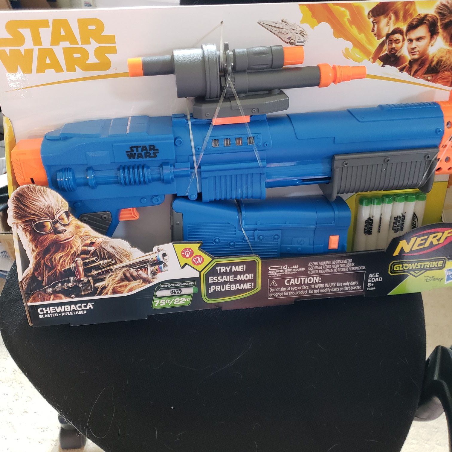 New Nerf Star Wars Chewbacca Gun