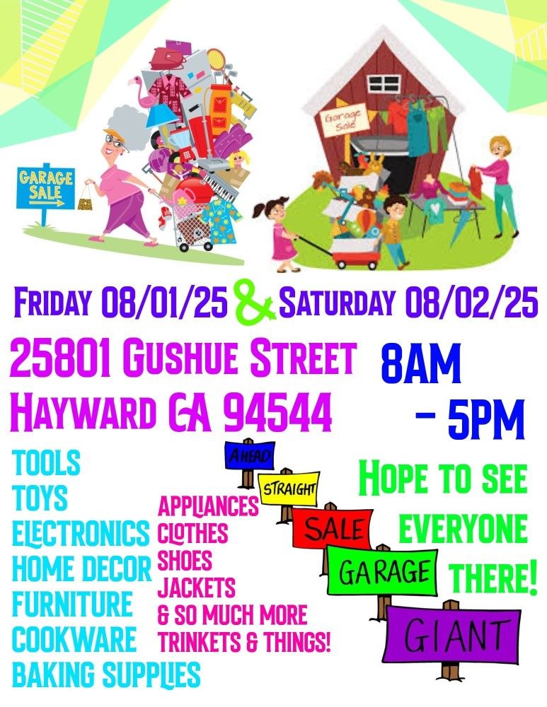 Garage Sale - Hayward CA 