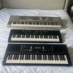 Yamaha & Casio Keyboards 