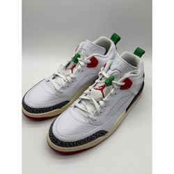 Nike Air Jordan Men's Size 11 Spizike Low SE White Black Varsity Red New 0014