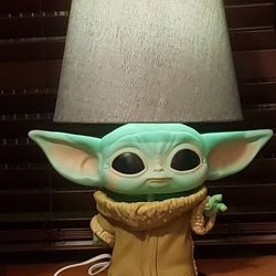 Baby Yoda Custom Lamp