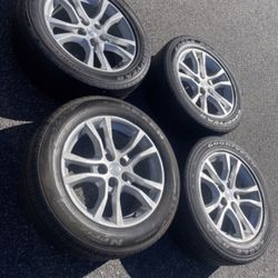 4 — 245/55r18 5x120 5x4.72 Stock Chevy Camaro S10 Bmw Wheels Rims Tires!!!!!!!!!!!!!!