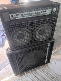 Gallien-Krueger 400RB-III Bass Amp Stack