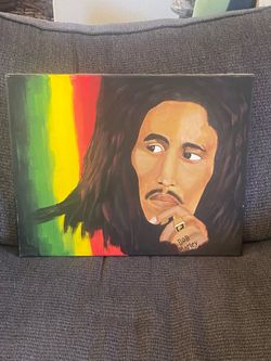 Bob Marley painting