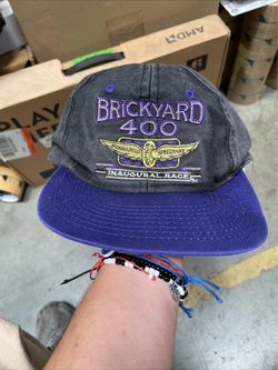 Vintage 90s SnapBack Hat Cap 1994 Brickyard 400 Inaugural Race NASCAR