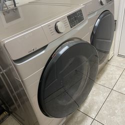 Samsung HE Washer & Dryer with Steam
