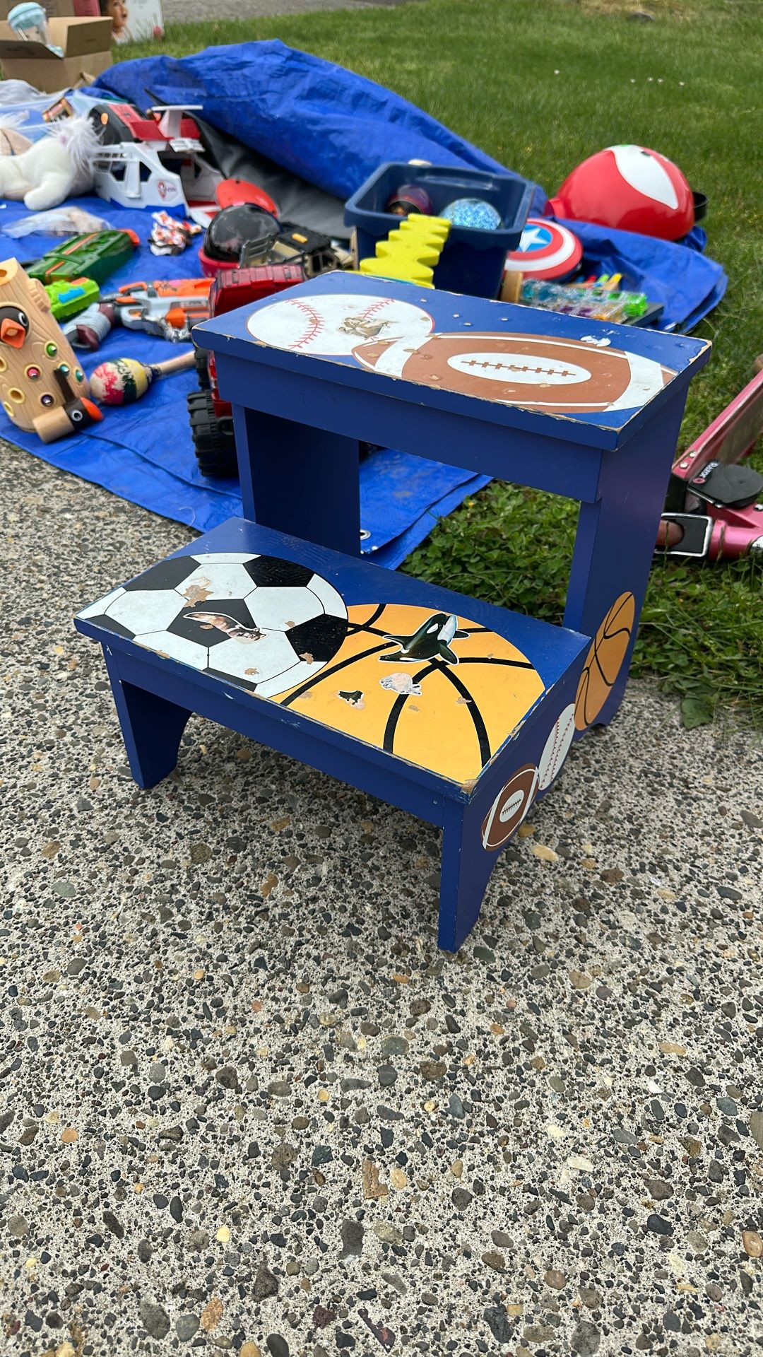 Kids Wooden Two Step
