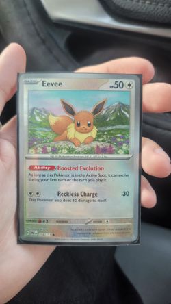 Pokemon Prismatic Evolutions Eevee Masterball