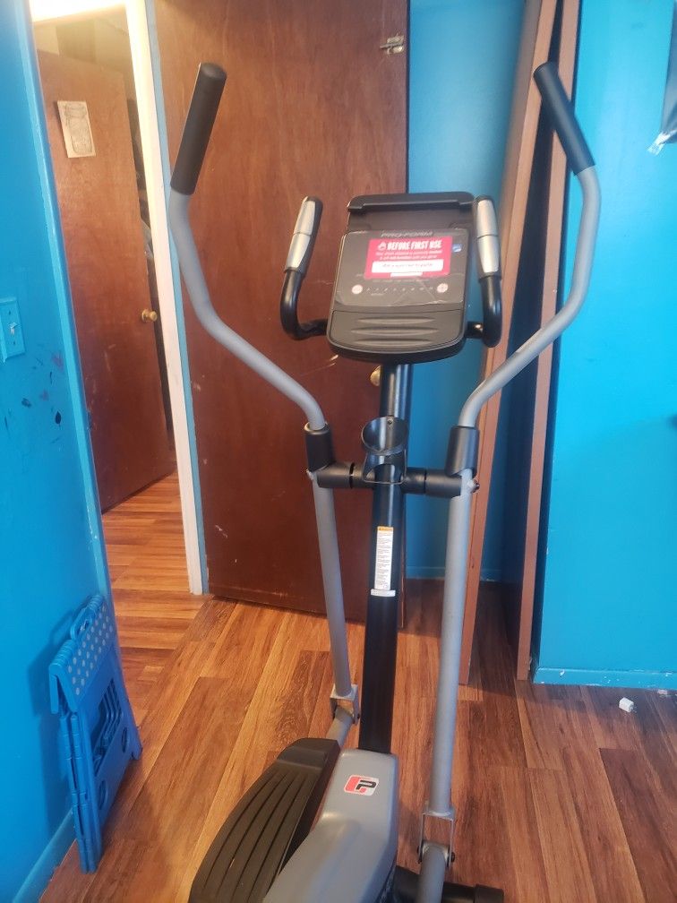 New Proform Elliptical