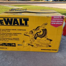 SLIDING MITER SAW 12" DEWALT 