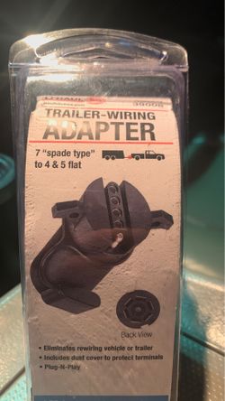 Trailer wiring adapter