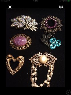 Vintage brooches