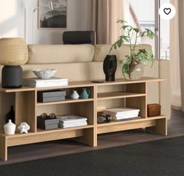 IKEA side tables oak x3