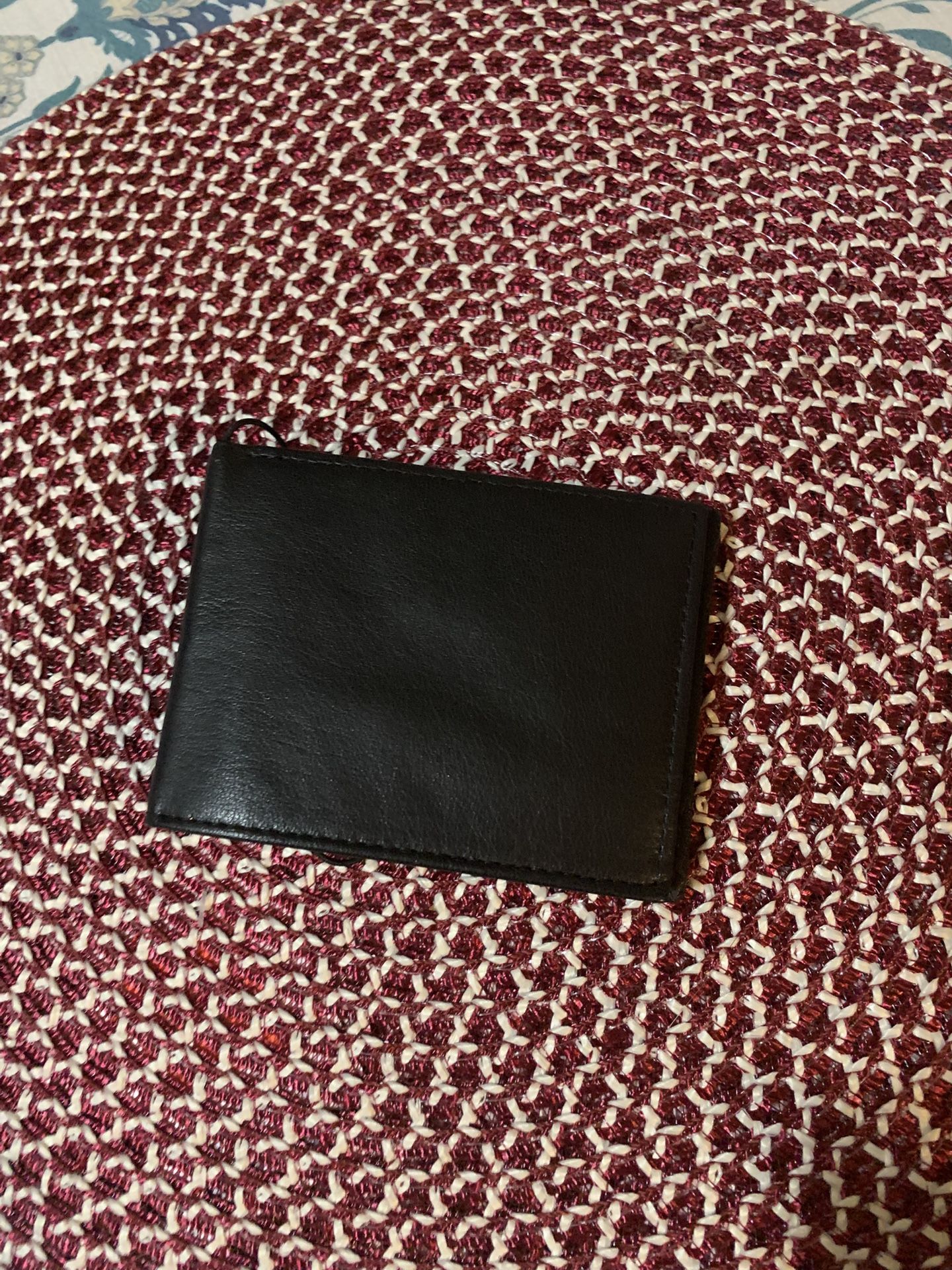 Black Leather Wallet Men’s