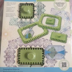 Inkadinkado Stamping Gear Deluxe Set-Square-Brand New