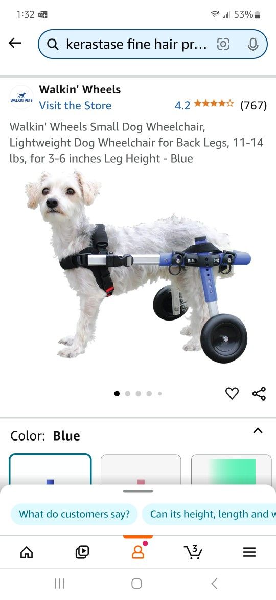 Dog Wheelchair