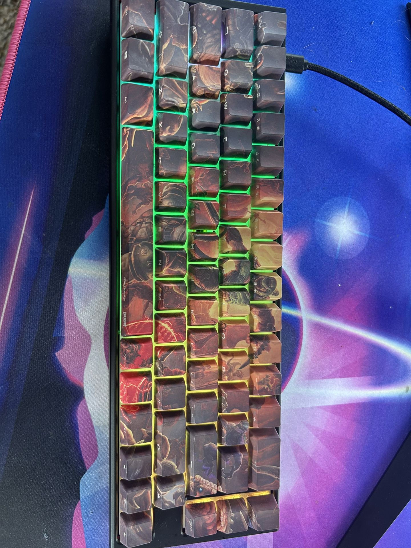 Doom Ducky Keyboard #177