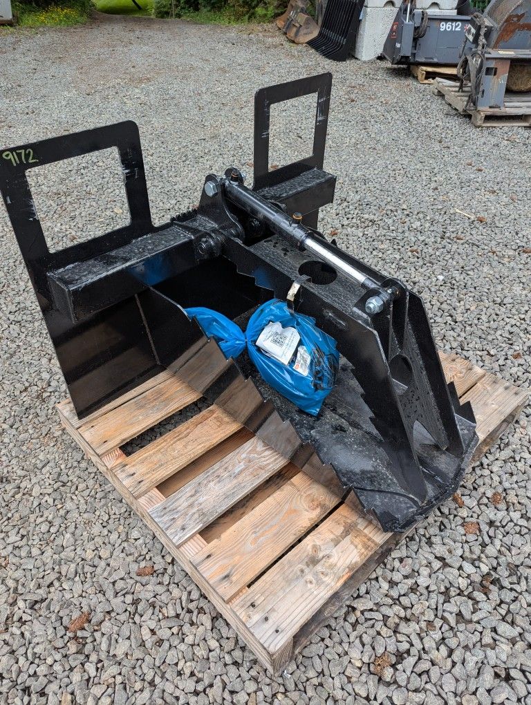 Skid Steer or Tractor Stump Grapple Spade Tip
