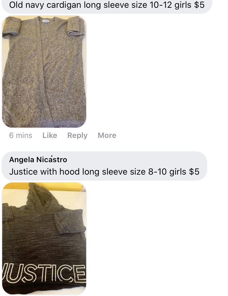 Shirt and cardigan 4 sale separate or together