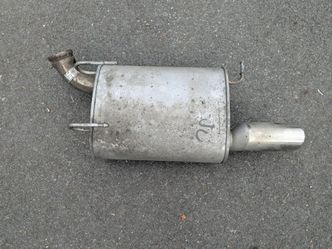 OEM Ford Mustang rear muffler, fits 2010-2014