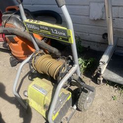 Ryobi pressure washer electric