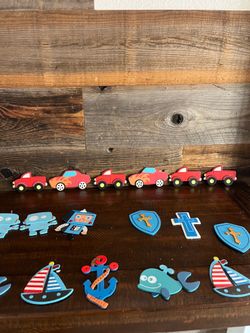 Wood Baby / Kids car / boat decor