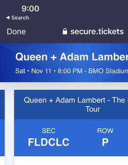 Queen 1 Ticket