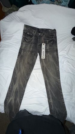 Purple jeans
